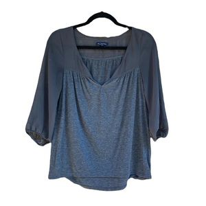 AMERICAN EAGLE OUTFITTERS Part Sheer Top